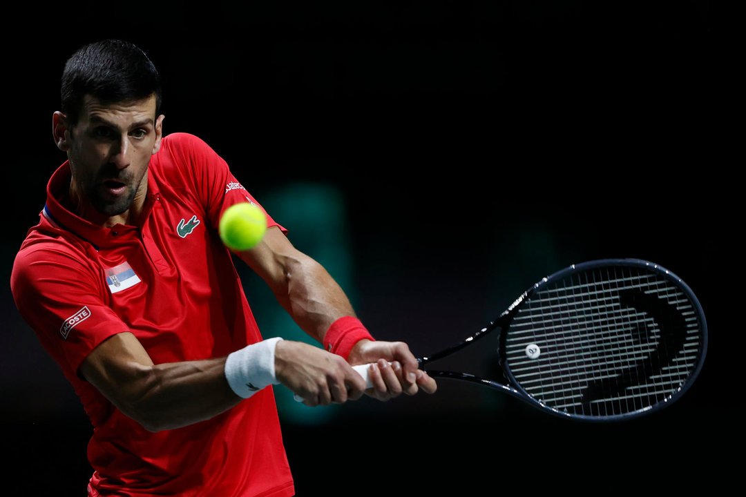 Foto de archivo del tenista serbio Novak Djokovic. EFE/ Jorge Zapata