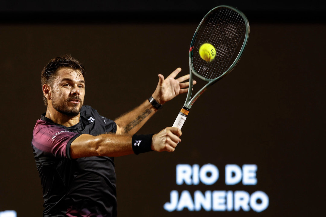 El tenista Stan Wawrinka de Suiza, en una foto de archivo. EFE/ Antonio Lacerda