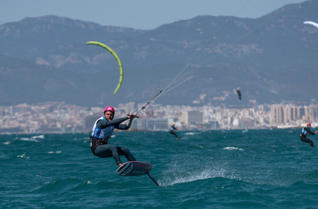 Competición de Fórmula Kite, nueva prueba olímpica. EFE/ Atienza/Archivo