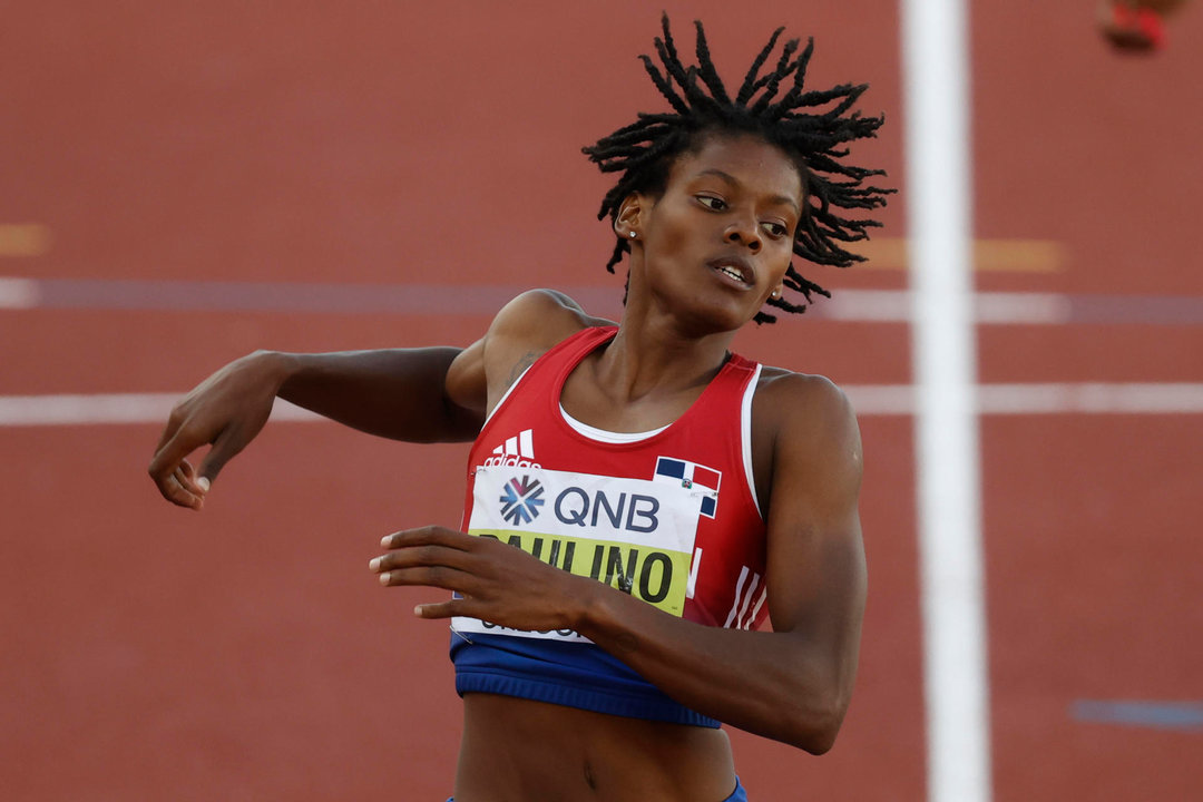 Fotografía de archivo de la atleta Marileidy Paulino de República Dominicana. EFE/ Kai Forsterling