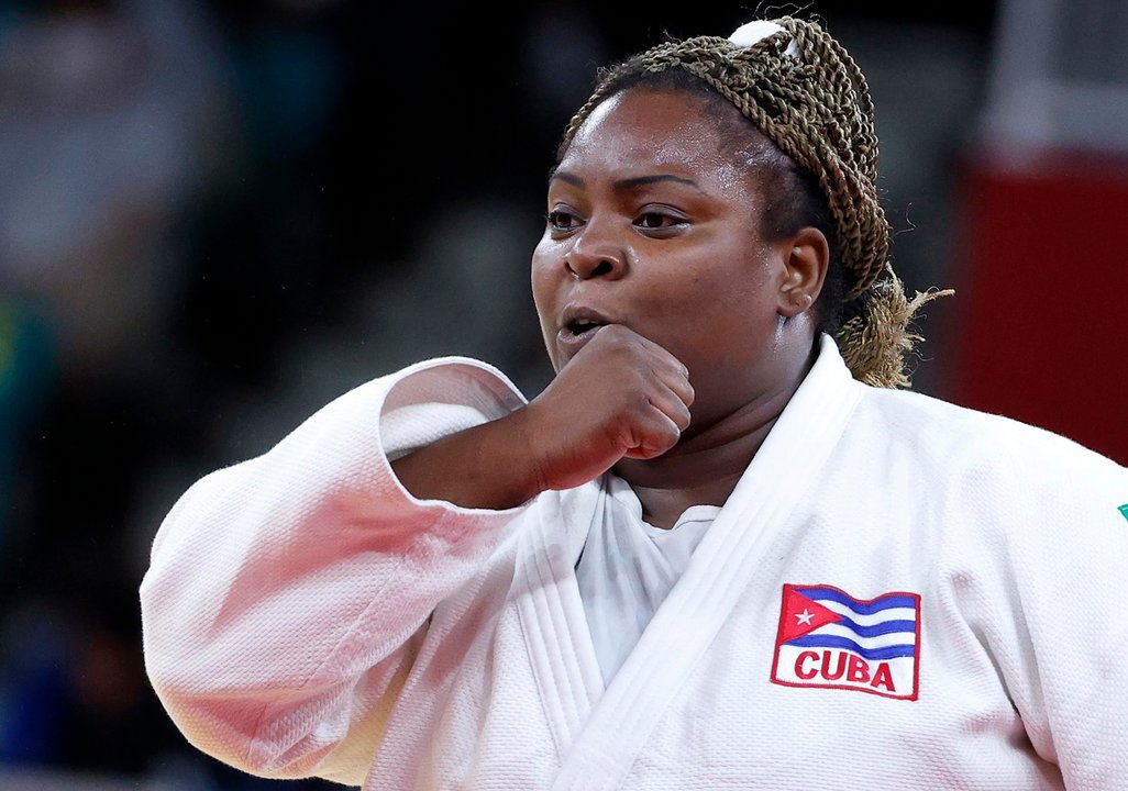 Fotografía de archivo de la judoca cubana Idalys Ortiz. EFE/EPA/RITCHIE B. TONGO