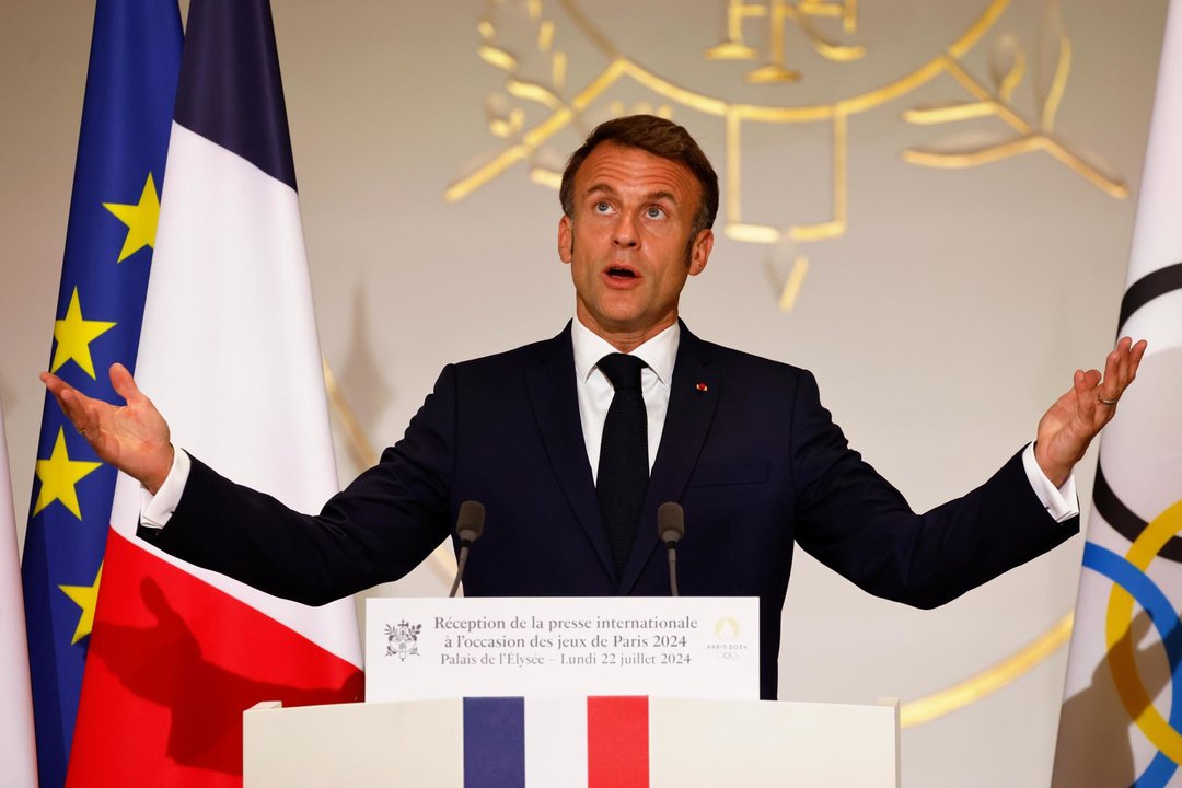 El presidente francés, Emmanuel Macron. EFE/EPA/LUDOVIC MARIN