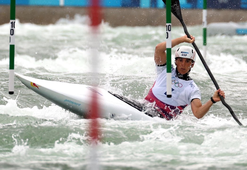 La española Maialen Chourraut, triple medallista olímpica. EFE/EPA/ALI HAIDER