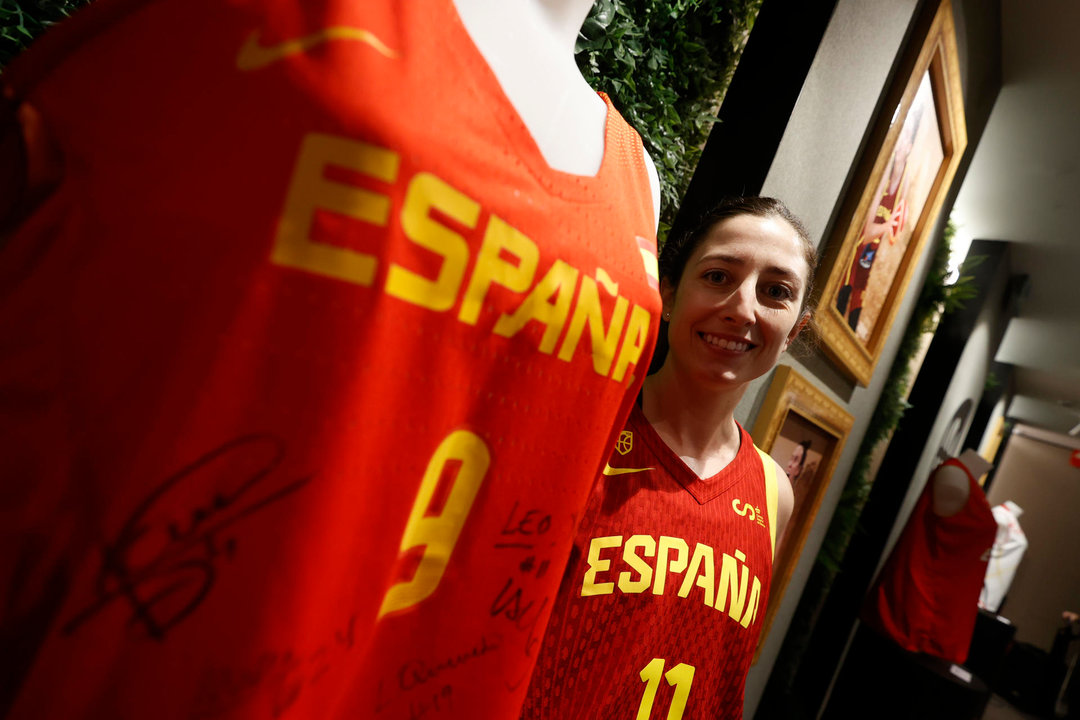 La jugadora Leonor Rodríguez en foto de archivo de Javier Lizon. EFE