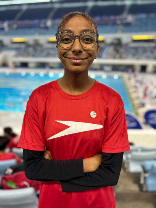 Con tan sólo 15 años, Rana Saadeldin es la atleta más joven en representar en unos Juegos Olímpicos (JJOO) a Sudán. EFE/  Speedo Swim Squad UAE SOLO USO EDITORIAL SOLO DISPONIBLE PARA ILUSTRAR LA NOTICIA QUE ACOMPAÑA (CRÉDITO OBLIGATORIO)