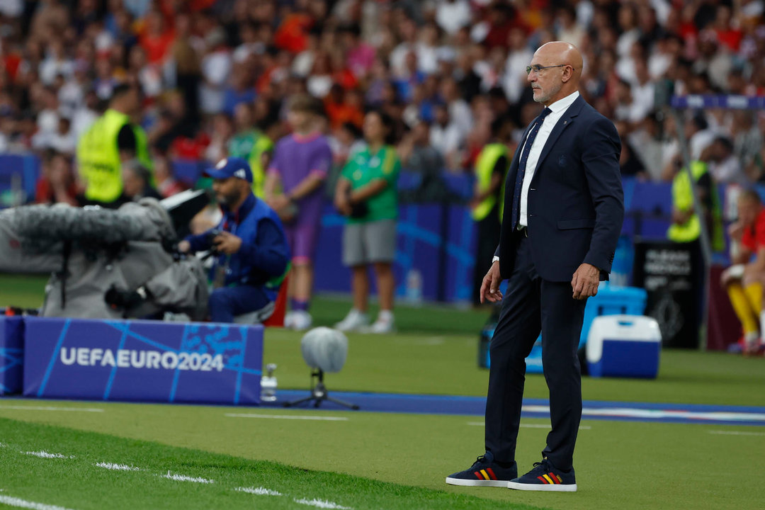 El técnico de la selección española, Luis de la Fuente EFE / J. J. Guillen.