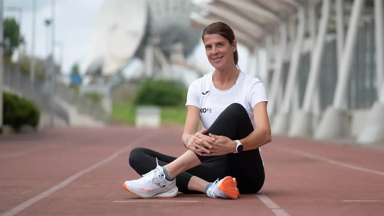 La triunfadora en R&iacute;o 2016 y hoy jefa del equipo de atletismo ol&iacute;mpico espa&ntilde;ol, Ruth Beitia, augura, en una entrevista con EFE, el buen resultado que tendr&aacute;n los atletas espa&ntilde;oles en los Juegos de Par&iacute;s.- EFE/ Pedro Puente Hoyos